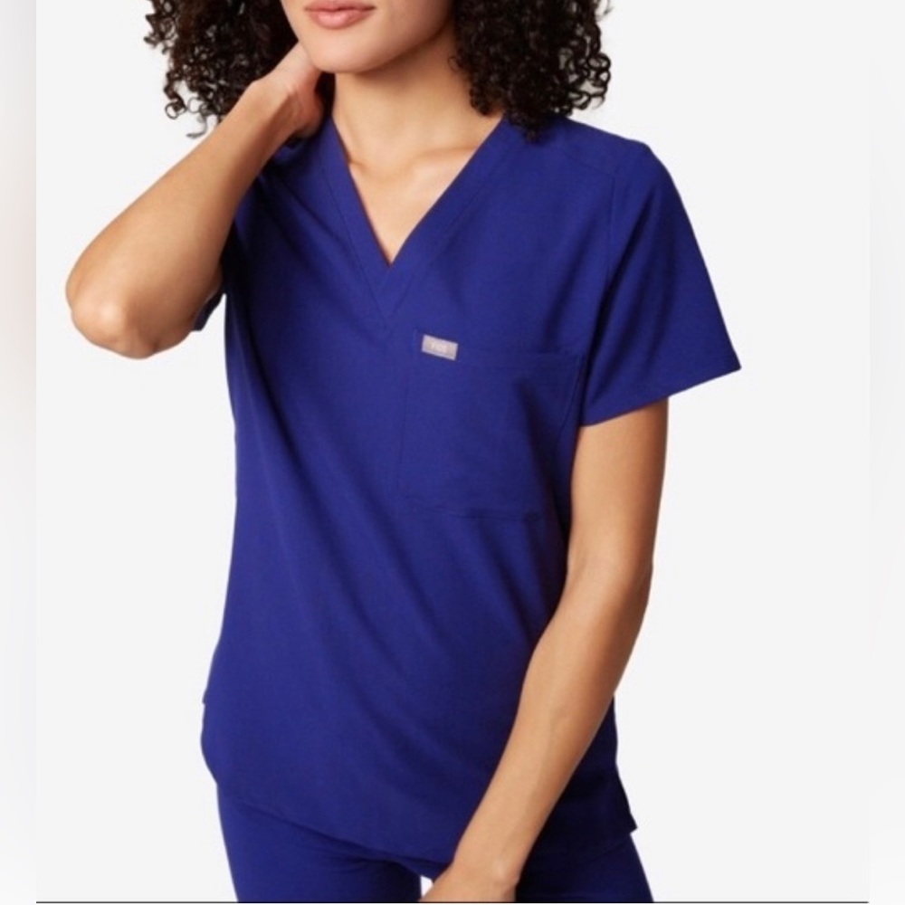 Figs Deep Royal Blue Set. Livingston Basic Scrub Pants (SP), Catarina to…